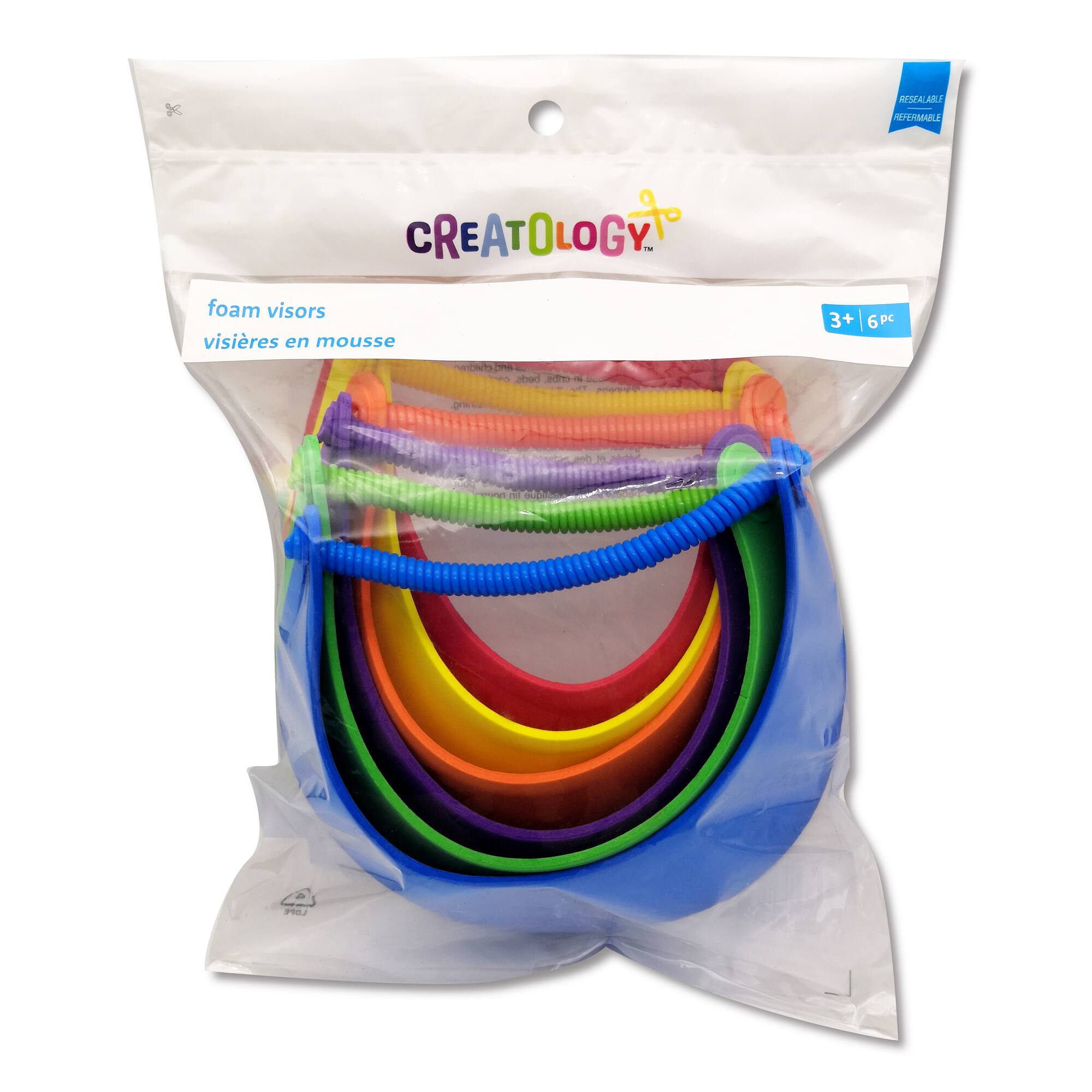 Foam Visors, 6ct. by Creatology™